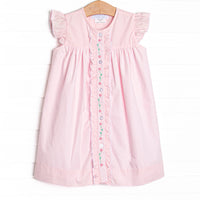 Bleu: Analise Embroidered Dress, Pink