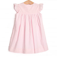 Bleu: Analise Embroidered Dress, Pink