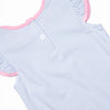 Wheels on the Bus Applique Dress, Blue