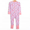 Strawberry Slumber Bamboo Zippy Pajama, Pink