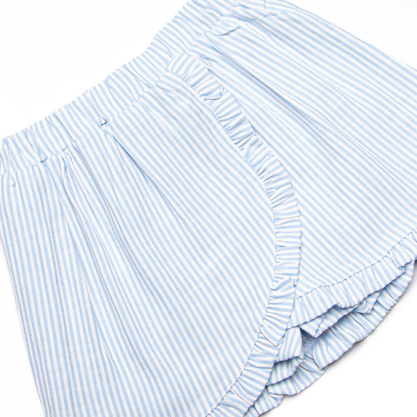 Shimmering Scales Applique Skort Set, Pink