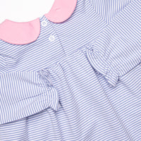 Olivia Legging Set, Periwinkle Stripe