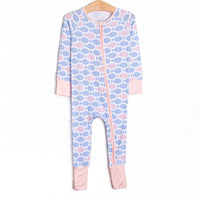 With the Tide Bamboo Zippy Pajama, Pink