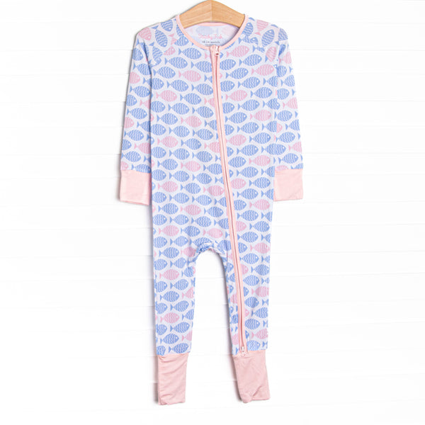 With the Tide Bamboo Zippy Pajama, Pink