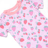 Strawberry Slumber Bamboo Pajama Short Set, Pink