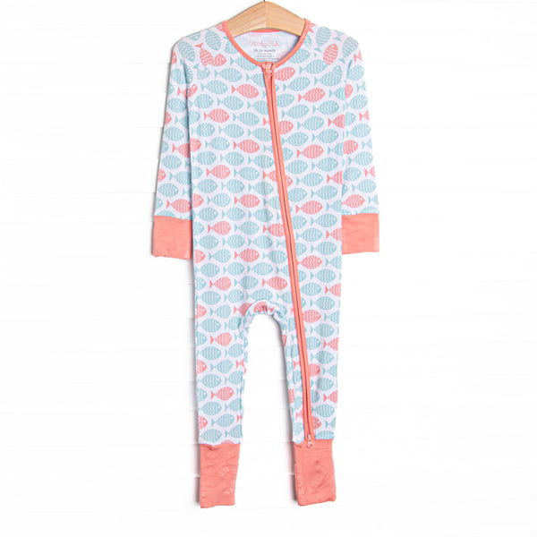 With the Tide Bamboo Zippy Pajama, Green