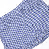 Coral Reef Crustacean Ruffle Short Set, Blue