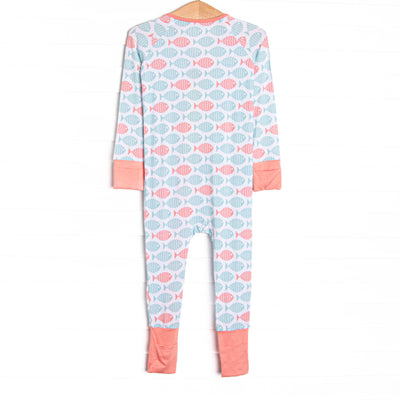 With the Tide Bamboo Zippy Pajama, Green