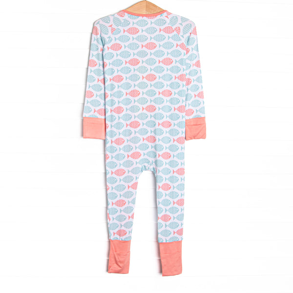 With the Tide Bamboo Zippy Pajama, Green
