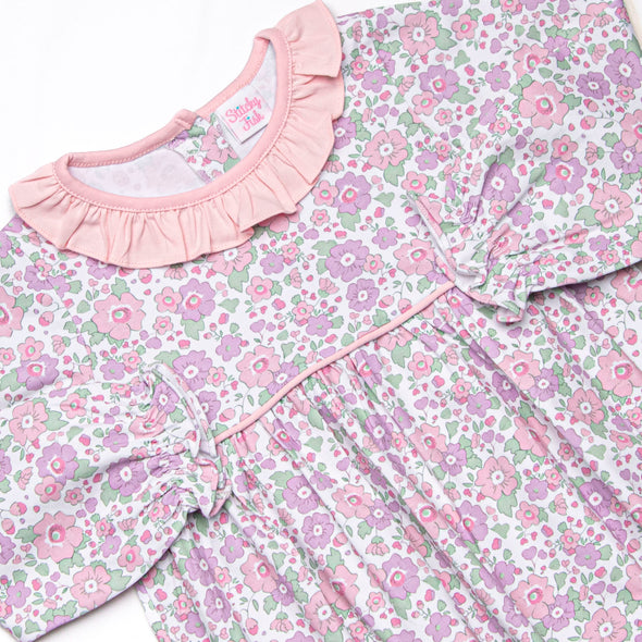 Bellflower Beauty Bubble, Pink Floral