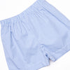 My First Day Smocked Short Set, Blue