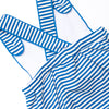 Clayton Sunsuit, Persian Blue Stripe