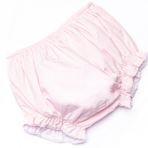 Bleu: Analise Embroidered Diaper Set, Pink