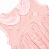 Isabella Dress, Light Pink and Peach Stripe