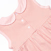 Isabella Dress, Light Pink and Peach Stripe
