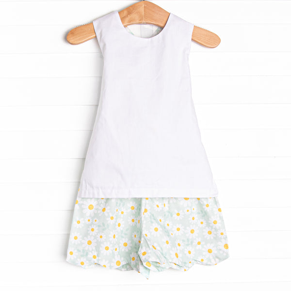 Sage Sprouts Short Set, Green