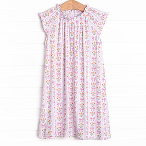 Bedtime Bouquets Bamboo Night Gown, Pink