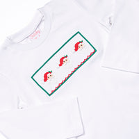 St. Nicholas Smocked Pant Set, Green