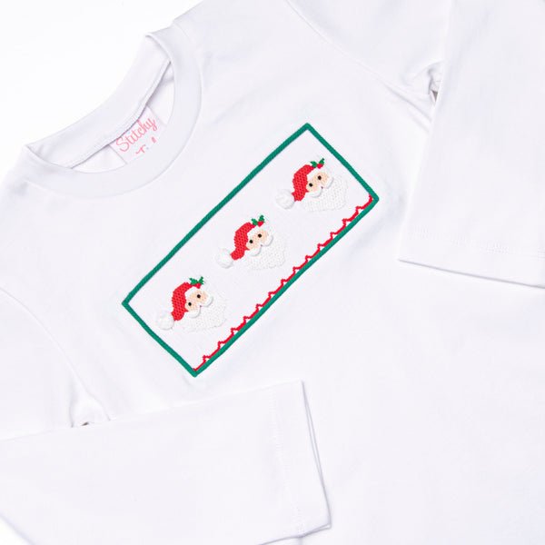 St. Nicholas Smocked Pant Set, Green