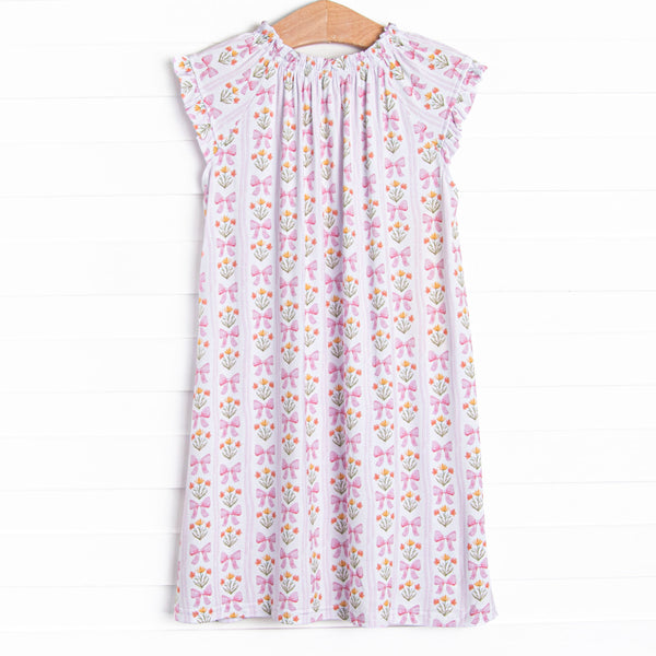 Bedtime Bouquets Bamboo Night Gown, Pink