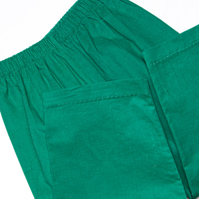 St. Nicholas Smocked Pant Set, Green