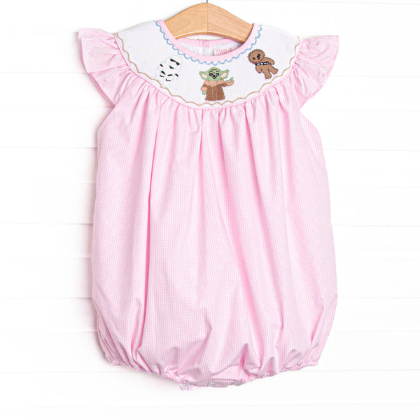 Force of Fun Smocked Bubble, Pink