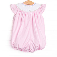 Force of Fun Smocked Bubble, Pink