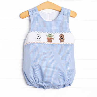 Force of Fun Smocked Bubble, Blue