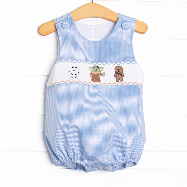Force of Fun Smocked Bubble, Blue