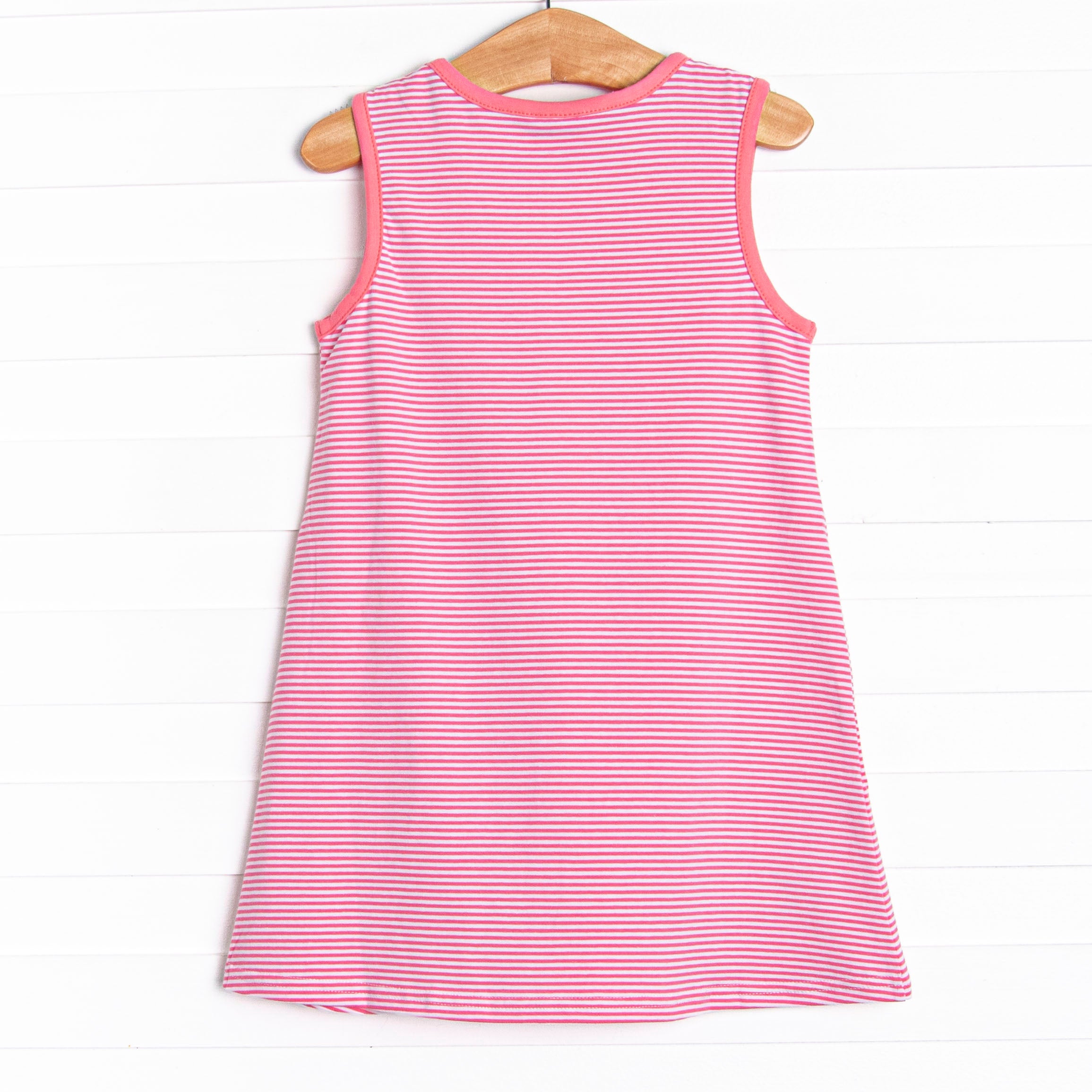 School of Fish Applique Dress, Pink – Stitchy Fish