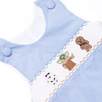 Force of Fun Smocked Bubble, Blue