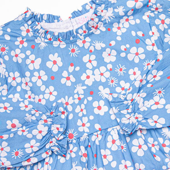 Make My Daisy Dress, Blue