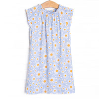Dotted with Daisies Bamboo Night Gown, Blue