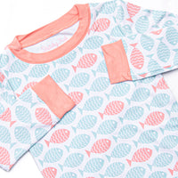 With the Tide Bamboo Pajama Set, Green