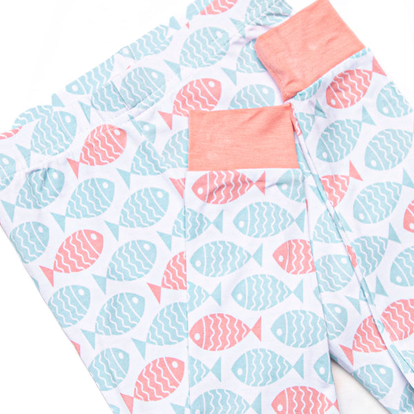 With the Tide Bamboo Pajama Set, Green