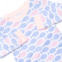 With the Tide Bamboo Pajama Set, Pink