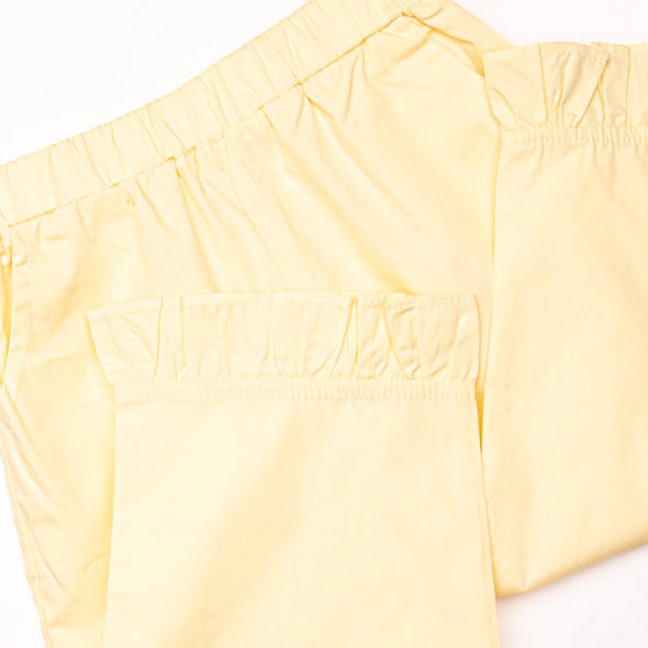 Daffodil Days Ruffle Pant Set, Yellow