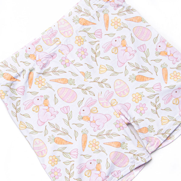 Carrots and Cuddles Bamboo Pajama Short Set, Pink