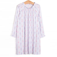 This gown is made of the extremely soft, stretchy bamboo viscose fabric that feels like butter and features a nutcracker print.