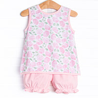 Rose Garden Bloomer Set, Pink