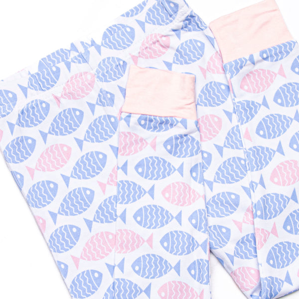 With the Tide Bamboo Pajama Set, Pink