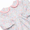 Early Fall Florals Diaper Set, Pink