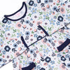 Dare To Blossom Pocket Legging Set, Blue