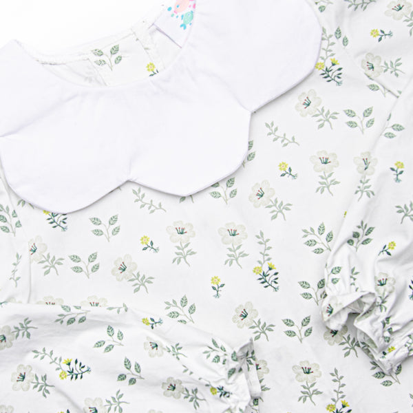 Right Place and Thyme Dress, Green