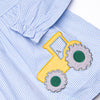 Harvest Hauler Applique Legging Set, Green