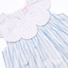 Watercolor Ribbons Dress, Blue