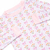 Bedtime Bouquets Bamboo Pajama Set, Pink