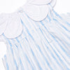 Watercolor Ribbons Dress, Blue