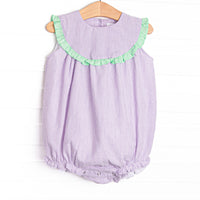 Subtle Seersucker Bubble, Purple