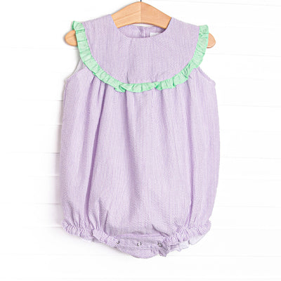 Subtle Seersucker Bubble, Purple